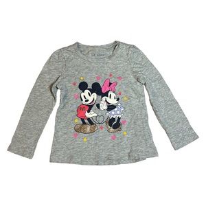 3T GAP x Disney Long Sleeve Shirt 100% Cotton